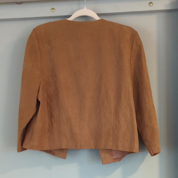 Tan Women's Jacket - Picture 2 of 3